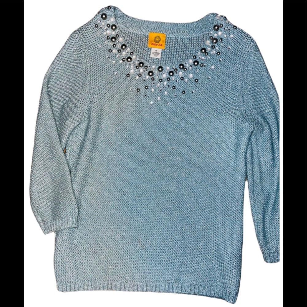 Ruby Rd. Sweaters Blue, sz M